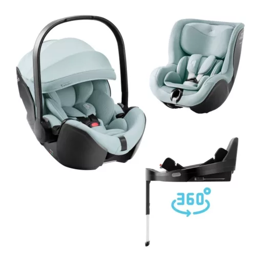 Britax Römer Baby-Safe Pro + Vario Base 5Z + Dualfix 5z Style Harbor Blue #BRR023130