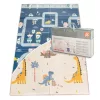 Zopa Multifunkciós kétoldalas összehajtható játszószőnyeg 180x120 Dino #ZOP086622