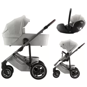   Britax Römer Smile 5Z Comfort Set Lux Linen Grey - mózeskosár - Baby-Safe Pro #BRR013051