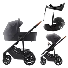   Britax Römer Smile 5Z Comfort Plus Set Classic Midnight Grey - #BRR013140