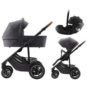   Britax Römer Smile 5Z Comfort Set Classic Midnight Grey - mózeskosár - Baby-Safe Pro #BRR013132