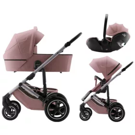   Britax Römer Smile 5Z Comfort Set Style Dusty Rose - mózeskosár - Baby-Safe Pro #BRR013134
