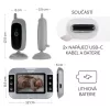 Zopa Static digitális videós bébiőr - szürke Grey #ZOP086072
