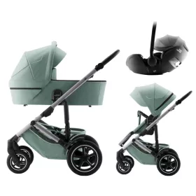  Britax Römer Smile 5Z Comfort Set Style Jade Green - mózeskosár - Baby-Safe Pro #BRR013134