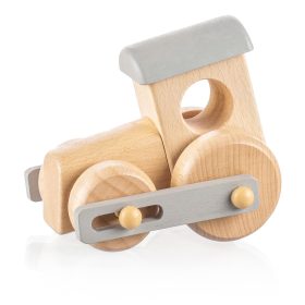 Zopa fa játék guruló mozdony #szürke