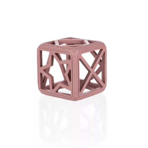 Zopa Szilikon rágóka Négyzet - rózsaszín Old Pink #ZOP086402