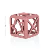 Zopa Szilikon rágóka Négyzet - rózsaszín Old Pink #ZOP086402