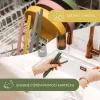 Zopa Szilikon szívószál 4 db - galambszürke Dove Grey #ZOP086404