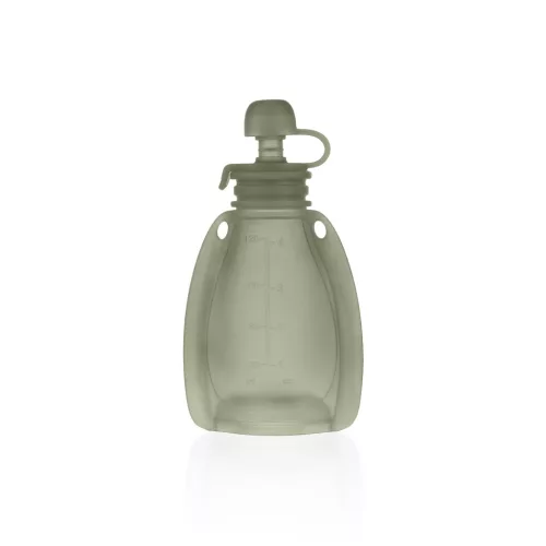 Zopa Szilikon újratölthető bébiétel tasak - zöld Transparent Green #ZOP086352