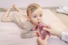 Zopa Szilikon újratölthető bébiétel tasak - rózsaszín Transparent Pink #ZOP086352