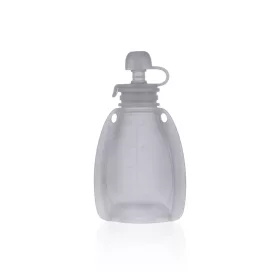   Zopa Szilikon újratölthető bébiétel tasak - szürke Transparent Grey #ZOP086352