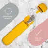 Zopa Szilikon evőeszköz tok - fenyőzöld Forest Green #ZOP086354
