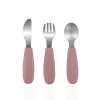 Zopa Szilikon gyerek evőeszköz - rózsaszín Old Pink #ZOP086356