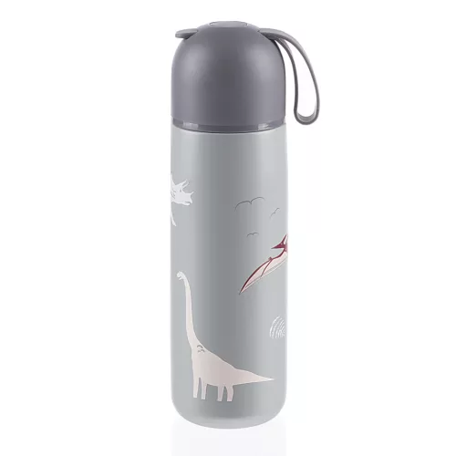 Zopa 400 ml-es termosz szilikon fogantyúval - dínó Dino #ZOP086260