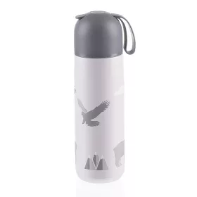   Zopa 400 ml-es termosz szilikon fogantyúval - hegyvidék Mountains #ZOP086260