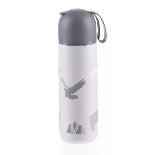 Zopa 400 ml-es termosz szilikon fogantyúval - hegyvidék Mountains #ZOP086260