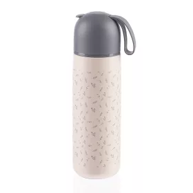   Zopa 400 ml-es termosz szilikon fogantyúval - virágok Flowers #ZOP086260