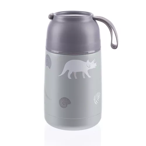 Zopa 620 ml-es ételtermosz szilikon tartóval - dínó Dino #ZOP086300