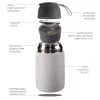 Zopa 620 ml-es ételtermosz szilikon tartóval - hegyvidék Mountains #ZOP086300