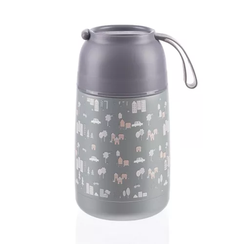 Zopa 620 ml-es ételtermosz szilikon tartóval - city City #ZOP086300