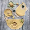 Zopa Szilikon étkezési szett - mustársárga Mustard Yellow #ZOP086310