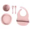 Zopa Szilikon étkezési szett - rózsaszín Old Pink #ZOP086310