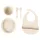 Zopa Szilikon étkezési szett - bézs Sand Beige #ZOP086310