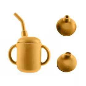   Zopa Szilikon bögre 2 az 1-ben - mustársárga Mustard Yellow #ZOP086340