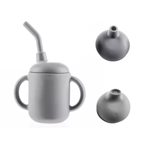 Zopa Szilikon bögre 2 az 1-ben - galambszürke Dove Grey #ZOP086340