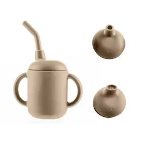   Zopa Szilikon bögre 2 az 1-ben - bézs Sand Beige #ZOP086340