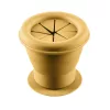 Zopa Szilikon összehajtható snackdoboz tapadókoronggal - mustársárga Mustard Yellow #ZOP086350