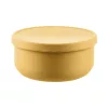 Zopa Szilikon tál fedővel - mustársárga Mustard Yellow #ZOP086370