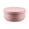 Zopa Szilikon tál fedővel - rózsaszín Old Pink #ZOP086370