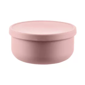   Zopa Szilikon tál fedővel - rózsaszín Old Pink #ZOP086370
