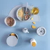 Zopa Szilikon tál fedővel - galambszürke Dove Grey #ZOP086370