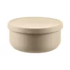 Zopa Szilikon tál fedővel - bézs Sand Beige #ZOP086370