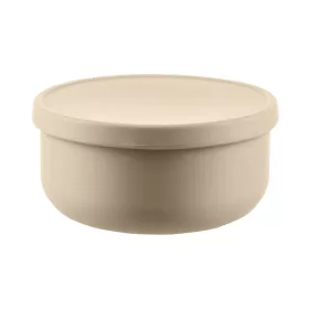 Zopa Szilikon tál fedővel - bézs Sand Beige #ZOP086370