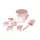 Zopa Szilikon homokozó játék szett - rózsaszín Old Pink #ZOP086380