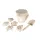 Zopa Szilikon homokozó játék szett - bézs Sand Beige #ZOP086380