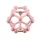 Zopa Szilikon rágóka Atom - rózsaszín Old Pink #ZOP086400