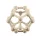 Zopa Szilikon rágóka Atom - bézs Sand Beige #ZOP086400