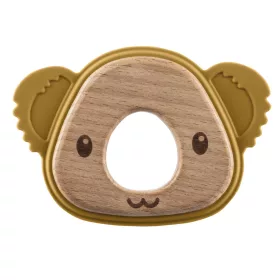  Zopa Szilikon-fa rágóka Koala - mustársárga Mustard Yellow #ZOP086430