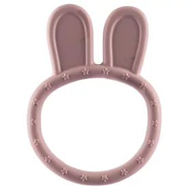   Zopa Szilikon rágóka Nyuszi - rózsaszín Old Pink #ZOP086440