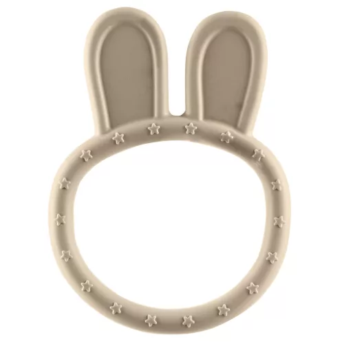 Zopa Szilikon rágóka Nyuszi - bézs Sand Beige #ZOP086440