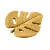 Zopa Szilikon rágóka Levél - mustársárga Mustard Yellow #ZOP086450