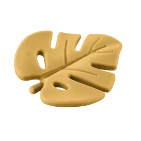   Zopa Szilikon rágóka Levél - mustársárga Mustard Yellow #ZOP086450