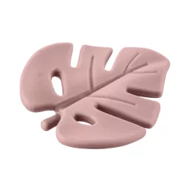   Zopa Szilikon rágóka Levél - rózsaszín Old Pink #ZOP086450
