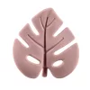 Zopa Szilikon rágóka Levél - rózsaszín Old Pink #ZOP086450