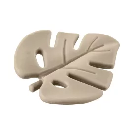 Zopa Szilikon rágóka Levél - bézs Sand Beige #ZOP086450