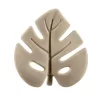 Zopa Szilikon rágóka Levél - bézs Sand Beige #ZOP086450
